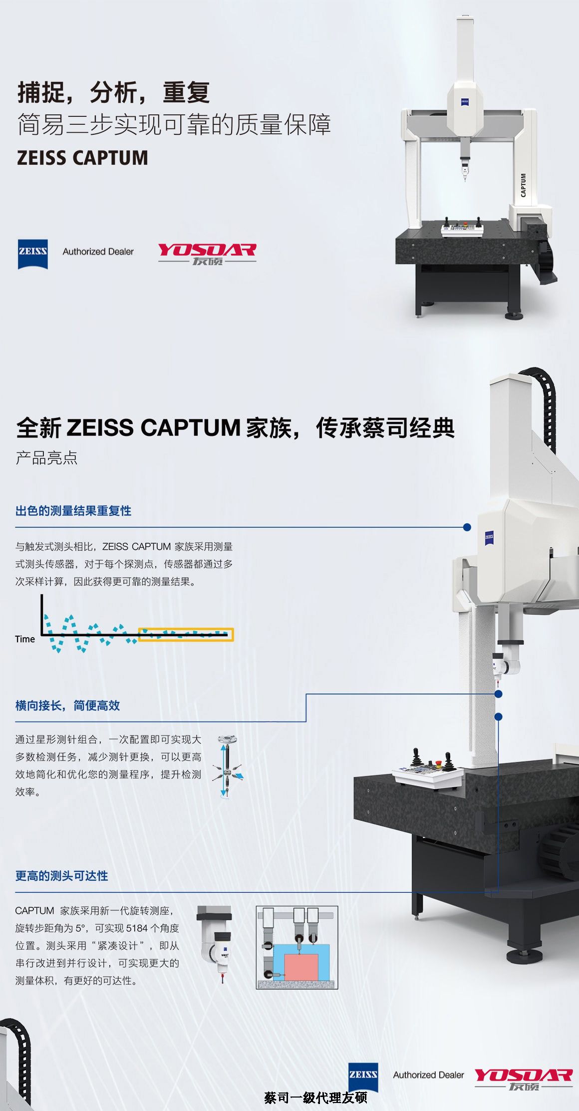浙江蔡司三坐标CAPTUM