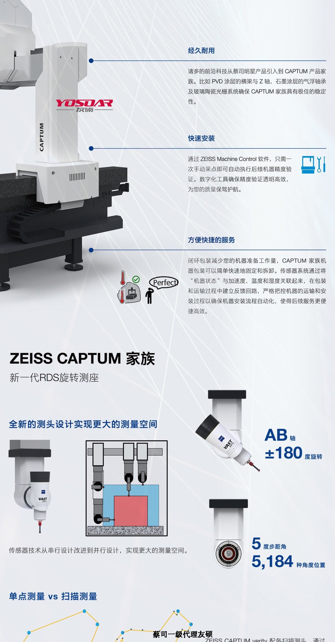 浙江蔡司三坐标CAPTUM